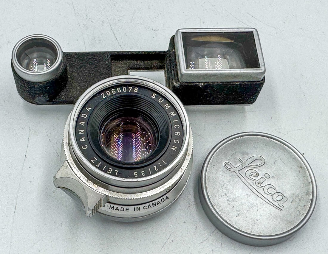 LEITZ SUMMICRON 1:2/35 LENS: LEITZ SUMMICRON 1:2/35 LENS