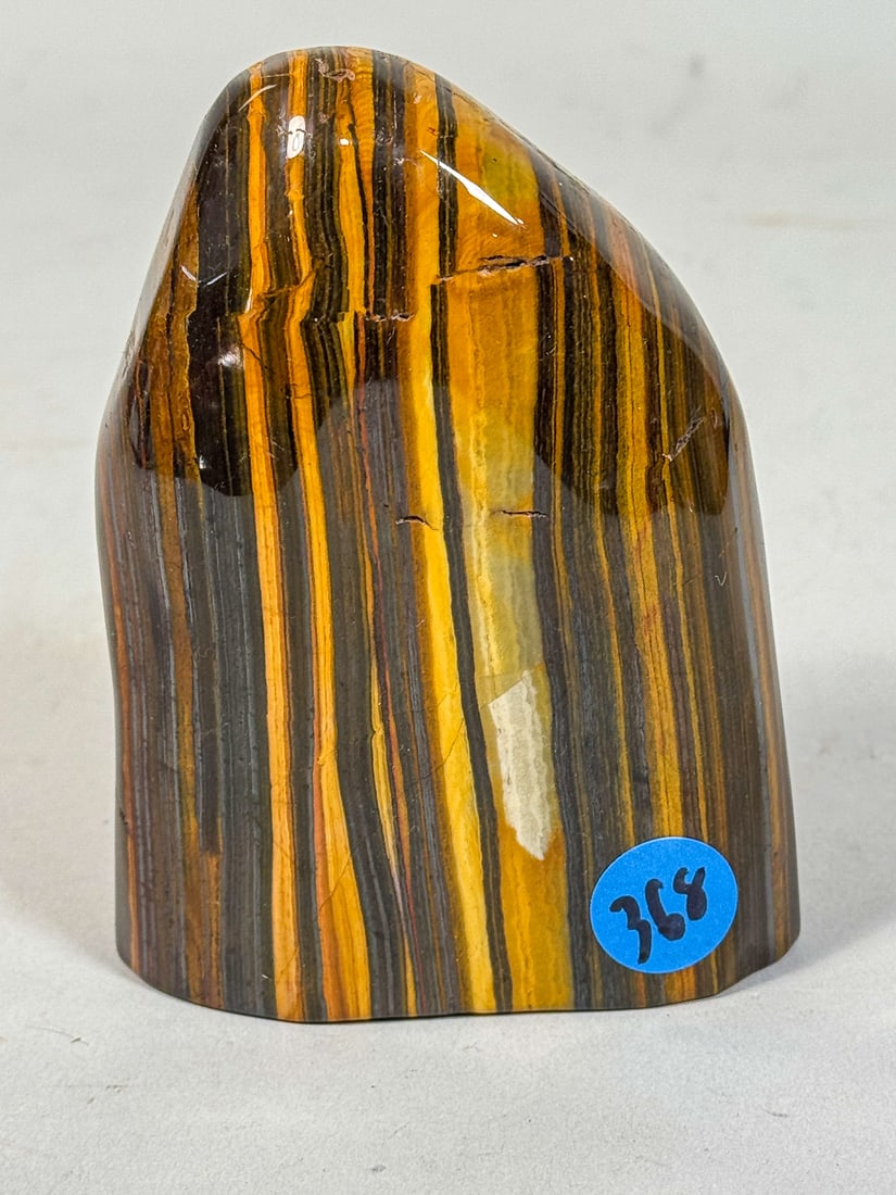 LARGE CATS EYE SPECIMEN, 6" X 5" X 3": LARGE CATS EYE SPECIMEN, 6" X 5" X 3"