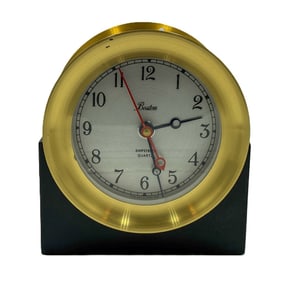 A CHELSEA SHIP CLOCK