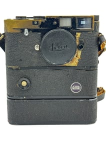 LEICA M2 WITH RARE MOTOR DRIVE AND BATTERY PACK