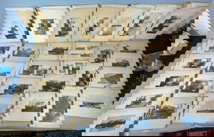 LOT OF LATE 19TH CENTURY SCENIC PHOTOS, 10" 7.5"