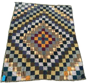HANDMADE QUILT, 78" X 84"
