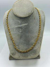 18K GOLD NECKLACE, 15.48 GRAMS