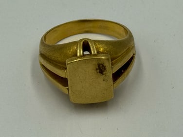 18K GOLD RING, 23.9 GRAMS