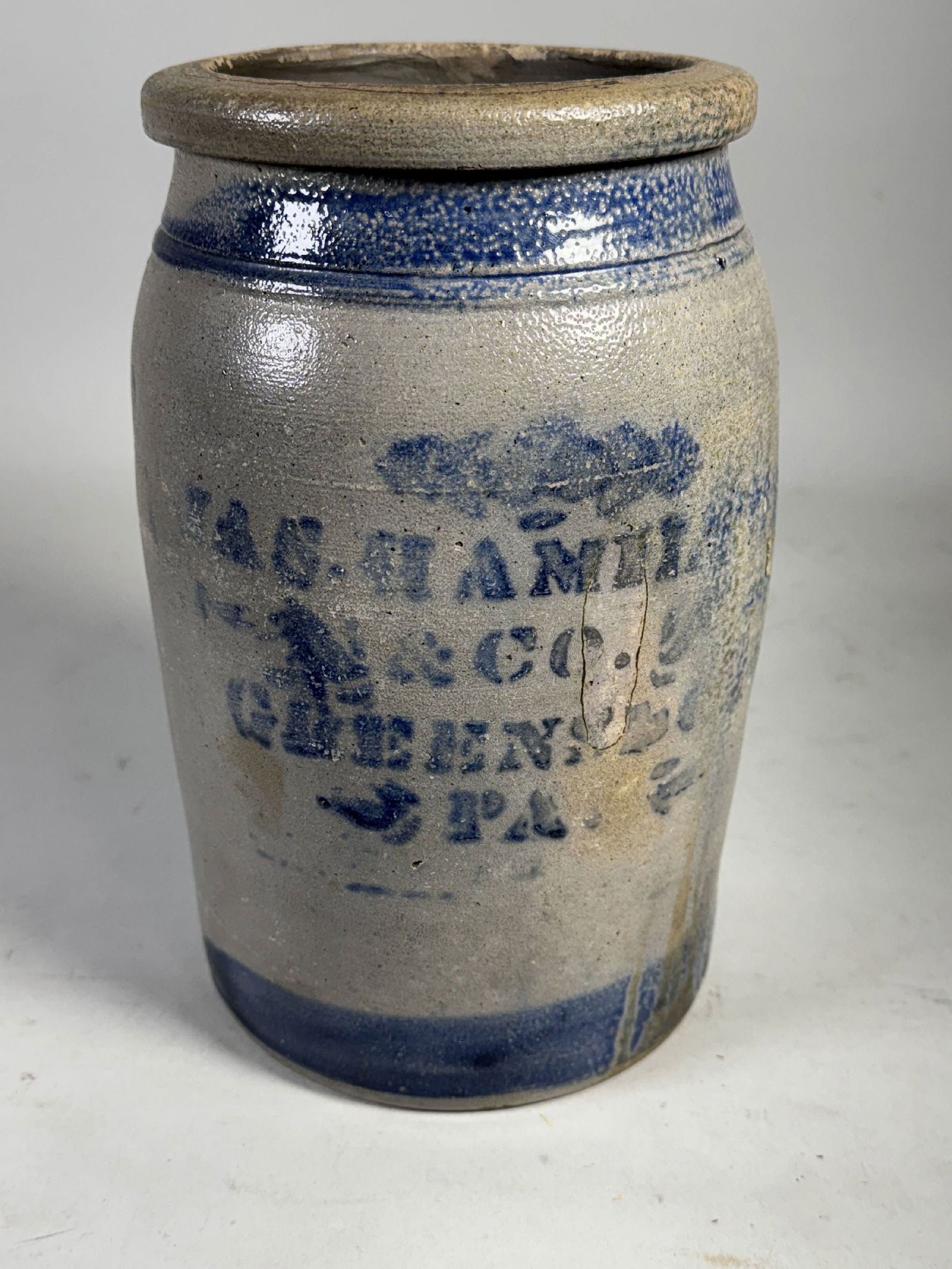 PENNSYLVANIA STONEWARE CROCK (1 of 5)