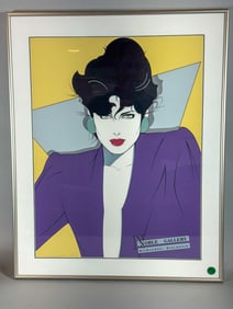 SIGNED PATRICK NAGLE PRINT, 20" X 25" FRAMED AND 16" X 20.5" SIGHT