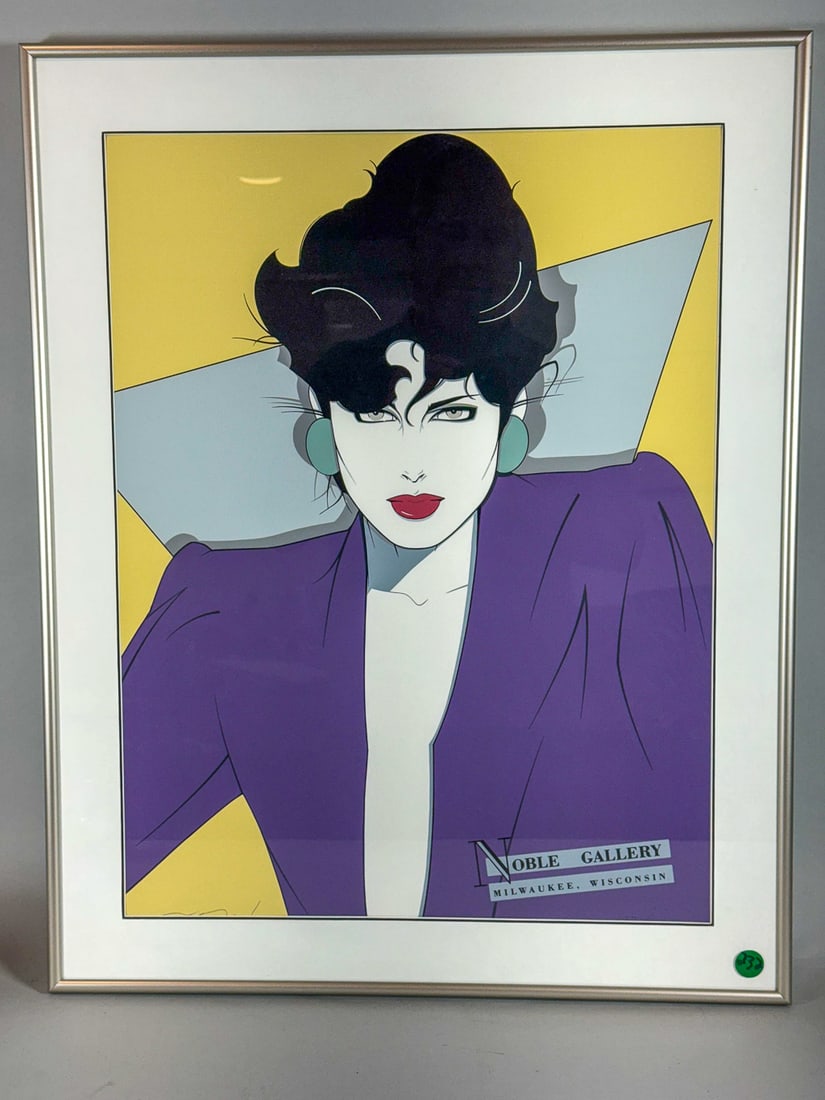 SIGNED PATRICK NAGLE PRINT, 20" X 25" FRAMED AND 16" X 20.5" SIGHT (1 of 5)