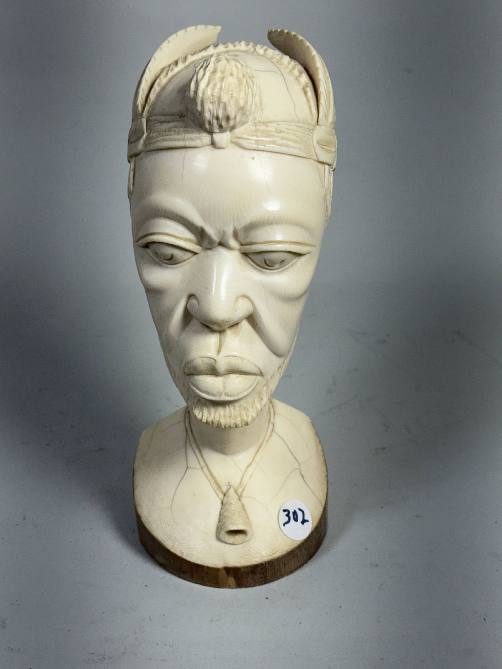 ANTIQUE AFRICAN CARVING, 10" (1 of 4)