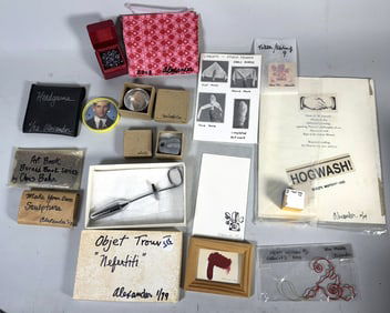 LOT OF ART PIECES BY ALEXANDER, 4" X 5"