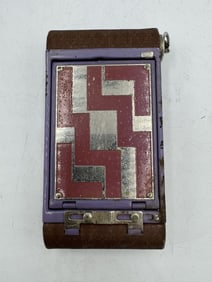 KODAK ART DECO FOLDING POCKET CAMERAS, 5" X 2.5" X 1"