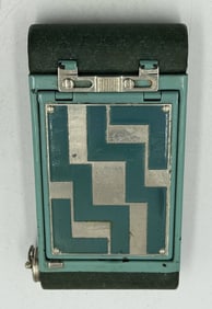 KODAK ART DECO FOLDING POCKET CAMERAS, 5" X 2.5" X 1"