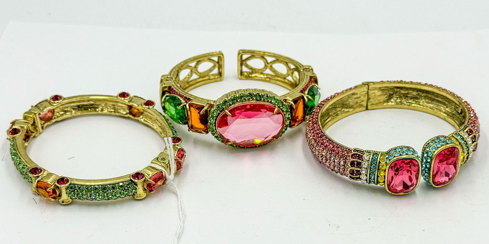 3 HEIDE DAUS BRACELETS: 3 HEIDE DAUS BRACELETS