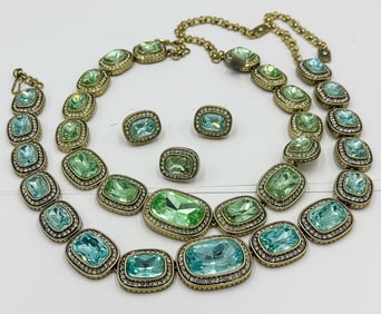 LOT OF 2 HEIDE DAUS NECKLACE SETS