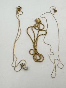 GOLD CHAIN LOT