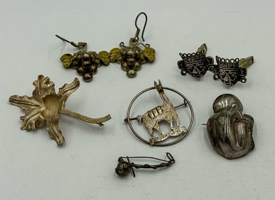 STERLING SILVER JEWELRY LOT