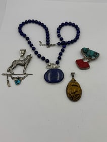 STERLING SILVER JEWELRY LOT