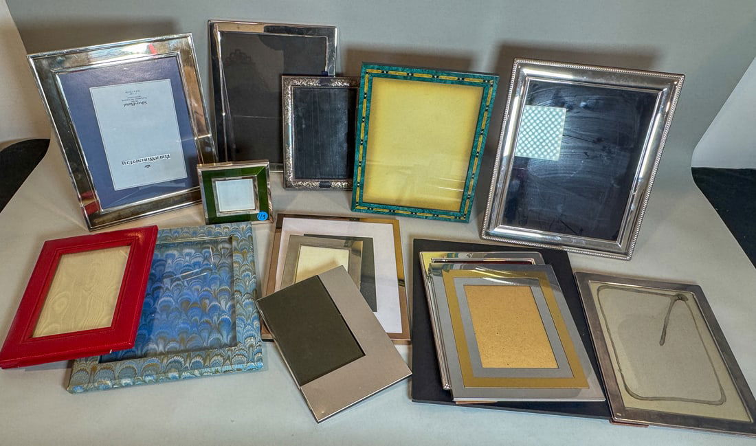 STERLING SILVER FRAME LOT (1 of 4)