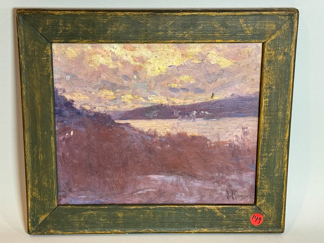 HARRY ROBINSON (HAL) 1867 -1933. 15" X 13" FRAMED AND 11.5" X 9.5"SIGHT (1 of 4)