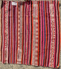 ANTIQUE SHAWL, 30" X 32"