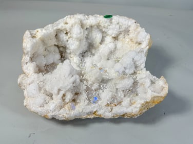 LARGE QUARTZ CRYSTAL GEODE, 10" X 9" X 4.5"