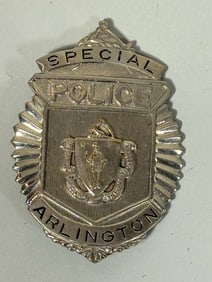 AN ARLINGTON MASSACHUSETTS SPECIAL POLICE BADGE