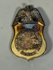 US PROTECTIVE SERVICES BADGE (NO INSIGNIA)