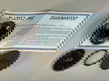 BLACK LEICA  LEITZ SUMMICRON 50MM F2