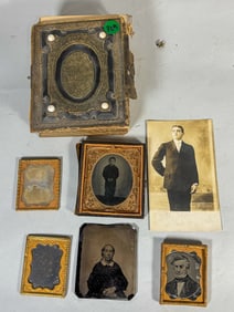 VINTAGE PHOTO LOT, 15" X 18" AND SMALLER