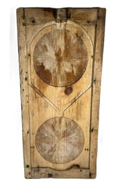 19TH CENTURY CHEESE DRYING BOARD, 14" X 33"