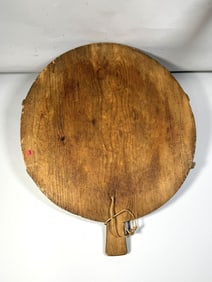 19TH CENTURY CHEESE BOARD, 23.5" X 20"