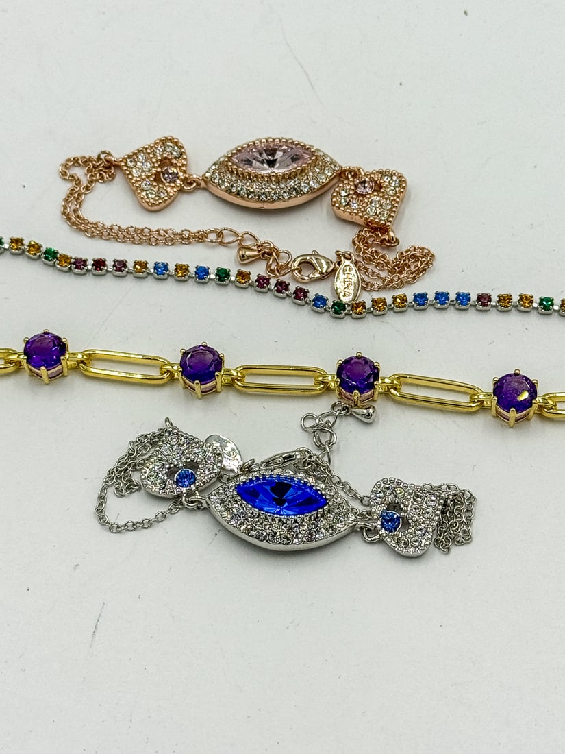 STERLING SILVER BRACELETS - 2