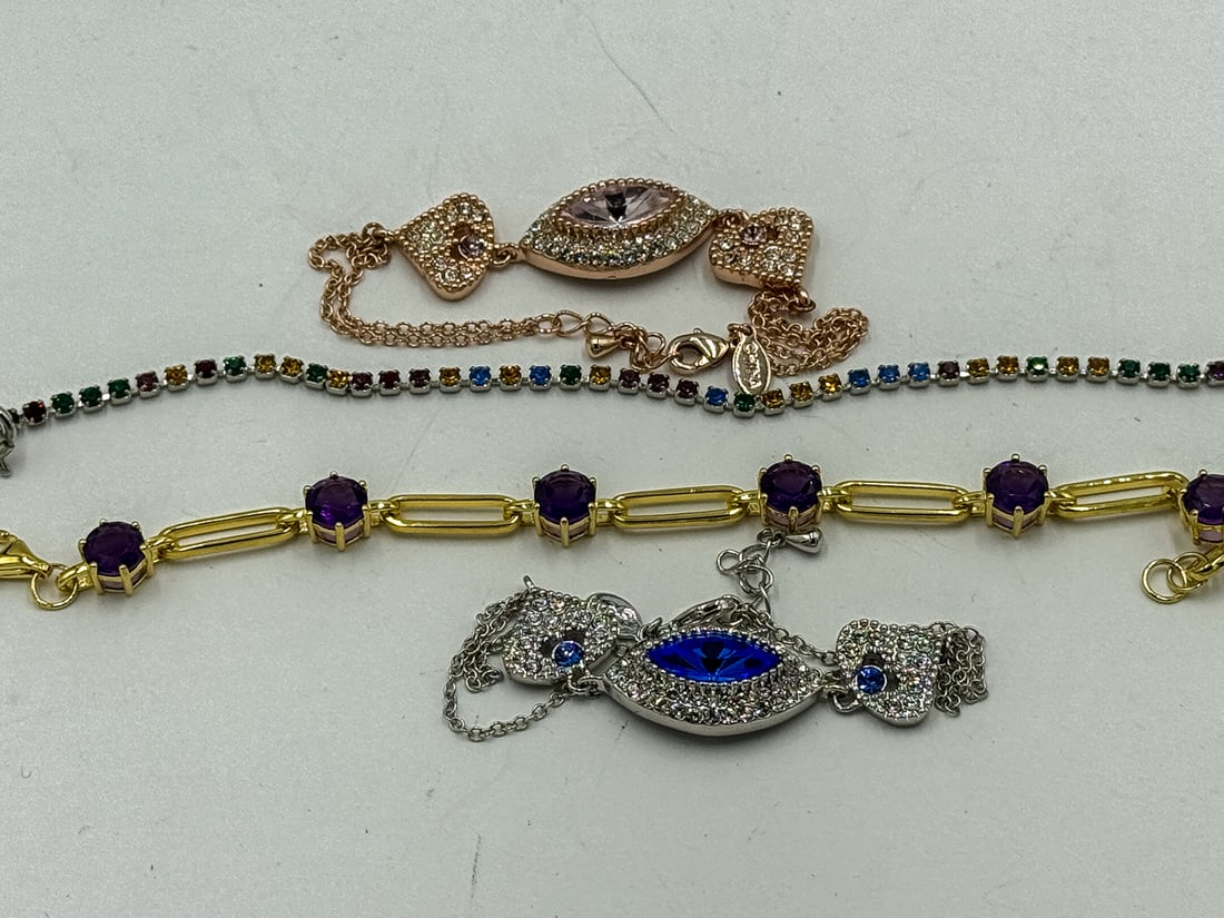 STERLING SILVER BRACELETS - 4