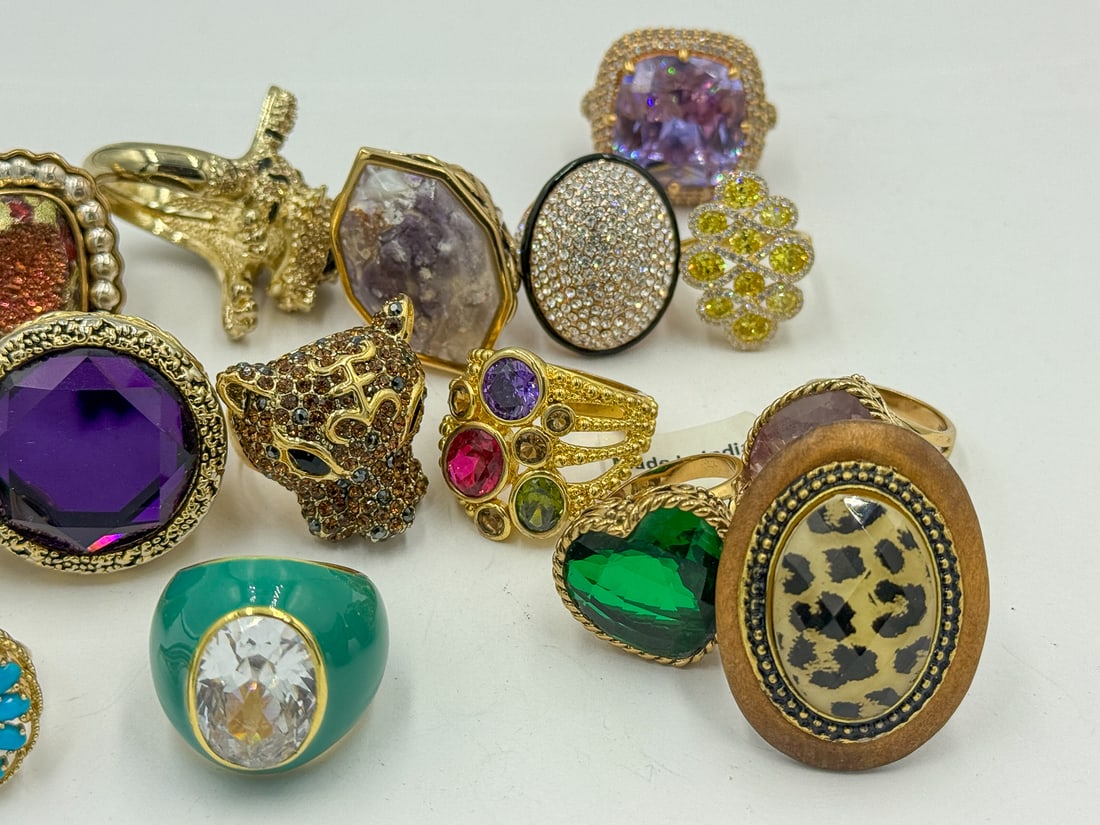 15 DESIGNER/DECORATOR RINGS - 3