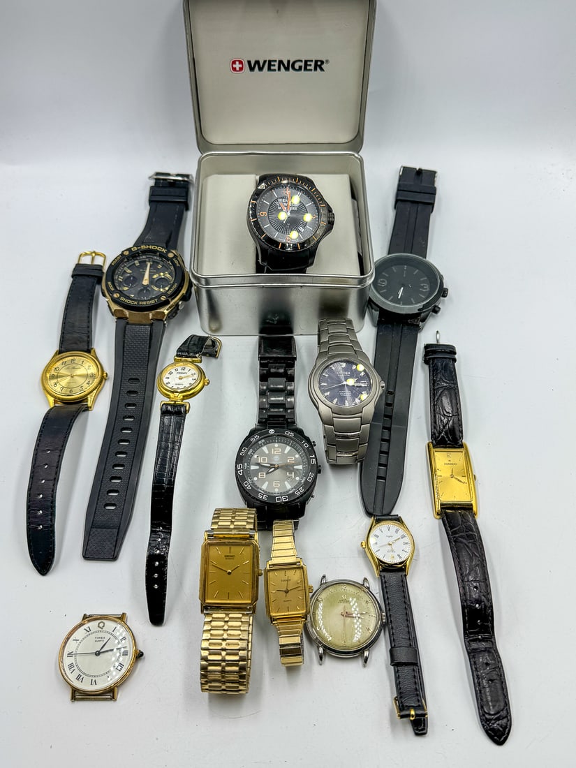LOT OF BETTER WATCHES: LOT OF BETTER WATCHES