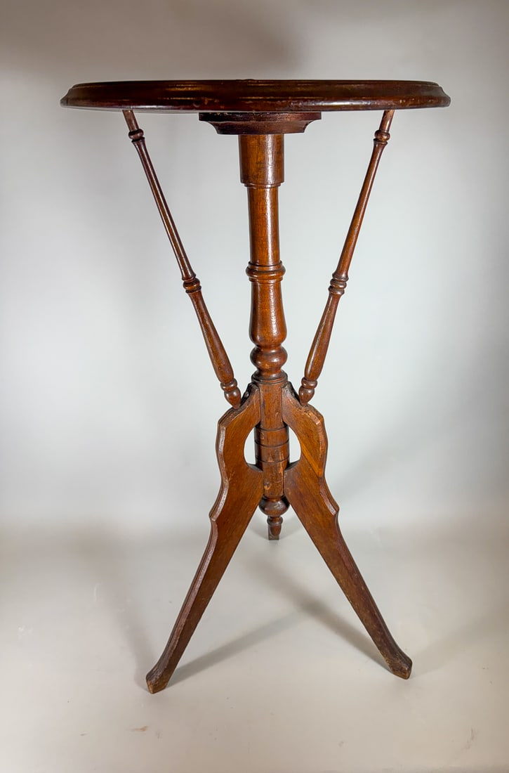 EASTLAKE PLANT STAND, 13" D X 30" T (1 of 6)