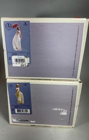 2 LLADROS IN BOXES, 12.5" AND SMALLER