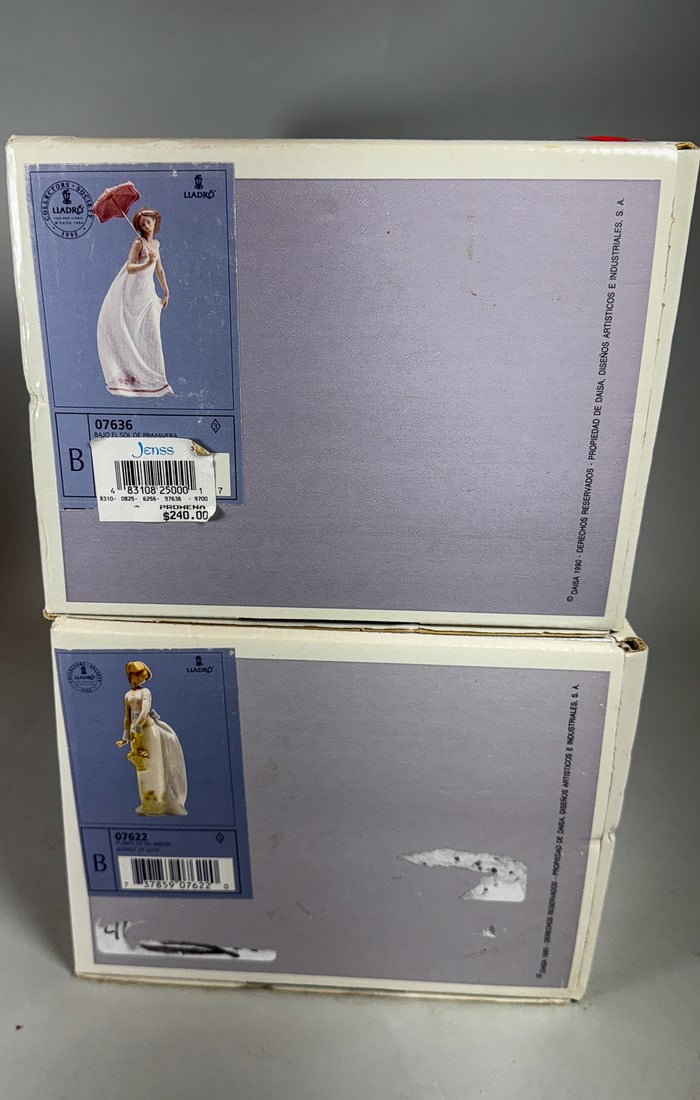 2 LLADROS IN BOXES, 12.5" AND SMALLER (1 of 2)