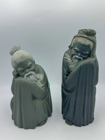 LLADRO WISEMEN, 8" AND 6"