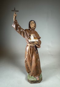 LLADRO FRYJAPEROSERA, 15" TALL