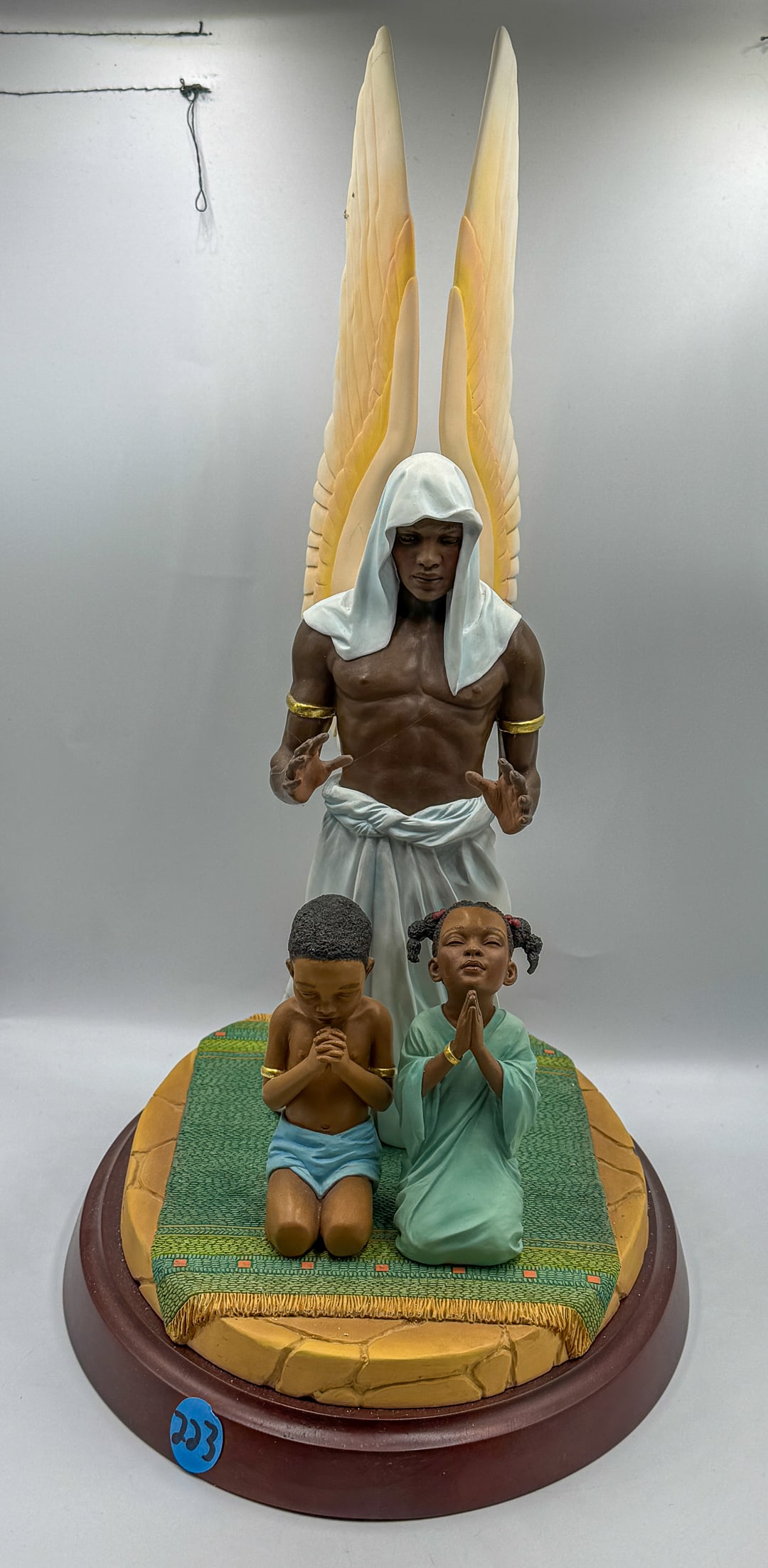 THOMAS BLACKSHEAR "HE HEARS OUR PRAYER", 11" X 7" X 15": THOMAS BLACKSHEAR "HE HEARS OUR PRAYER", 11" X 7" X 15"