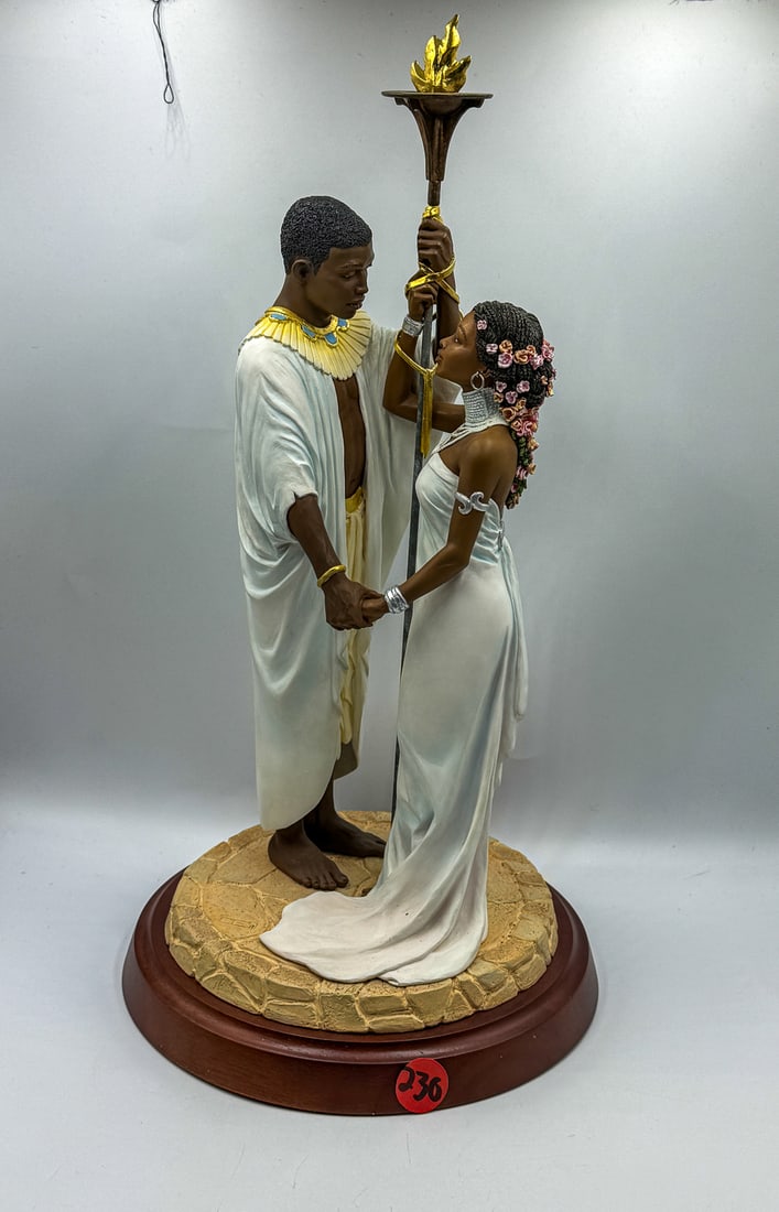 THOMAS BLACKSHEAR FIGURAL GROUP "THE COMMITMENT" . 7" X 15": THOMAS BLACKSHEAR FIGURAL GROUP "THE COMMITMENT". 7" X 15"