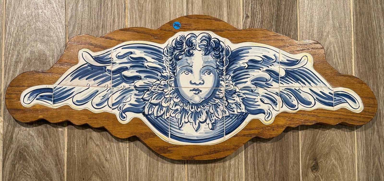 DELFT TILE MURAL, 15" X 36" (1 of 5)