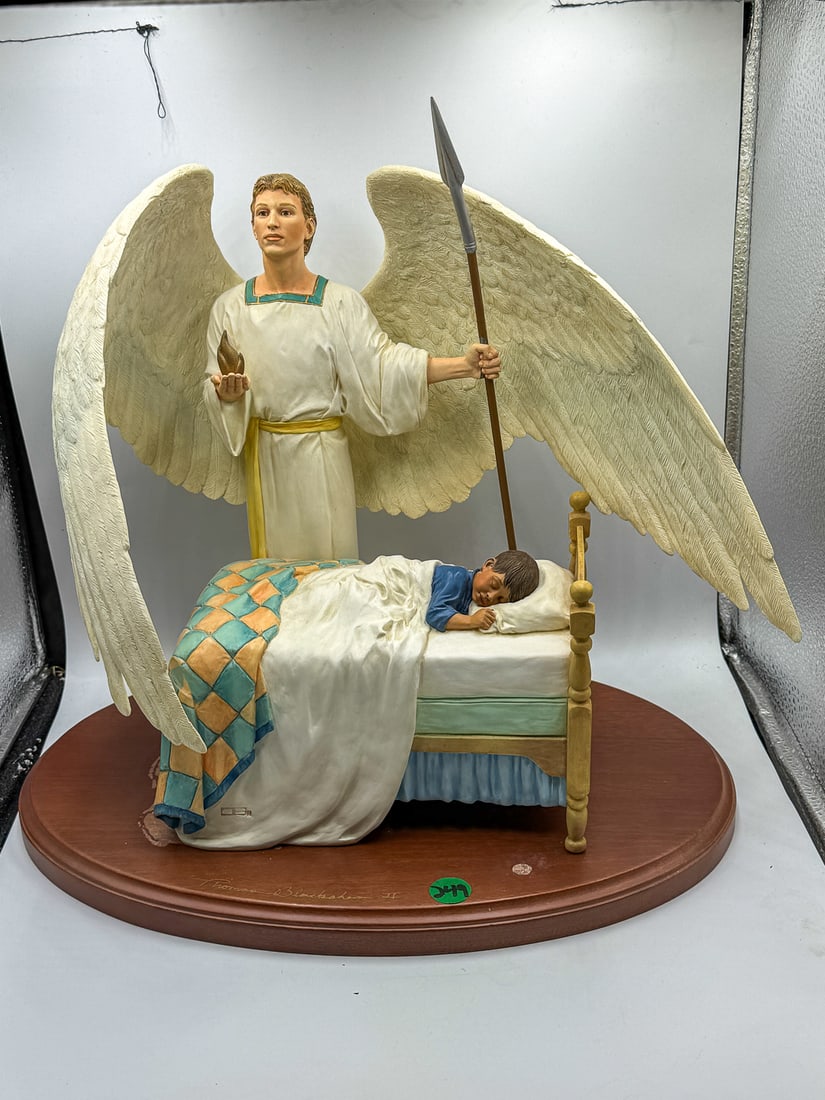 THOMAS BLACKSHEAR GUARDIAN ANGEL, 13" X 15" X 10": THOMAS BLACKSHEAR GUARDIAN ANGEL, 13" X 15" X 10"