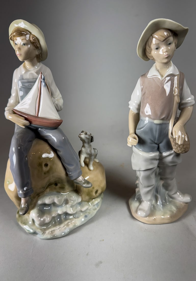 2 LLADROS, 9.5" EACH (1 of 5)