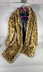 VINTAGE FUR COAT, XXL
