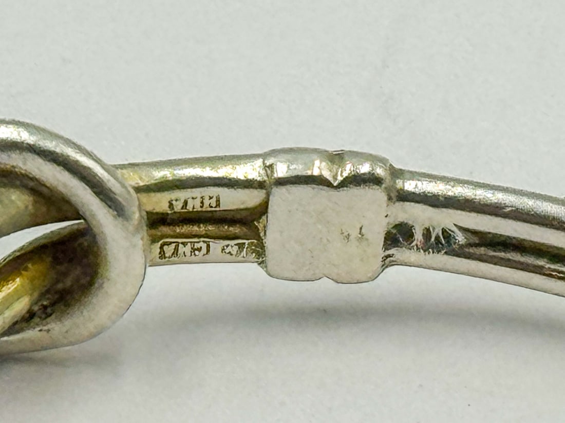 3 STERLING SILVER BRACELETS, SIGNED - 4