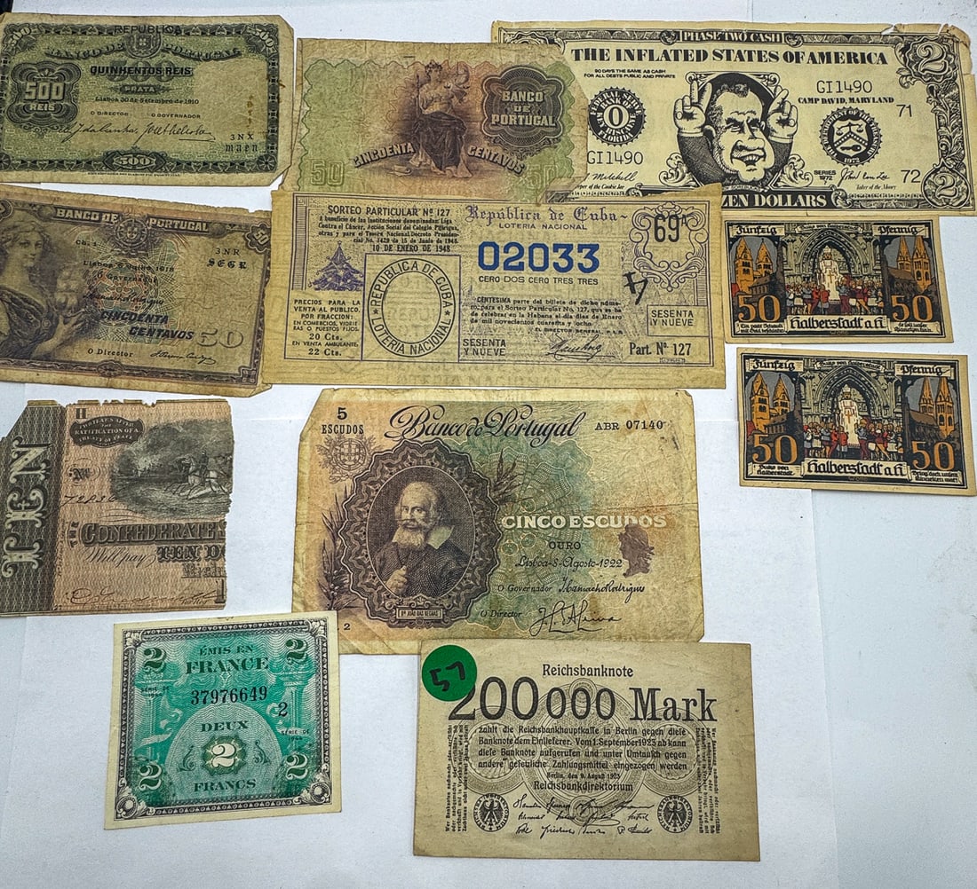 FOREIGN CURRENCY LOT - 2