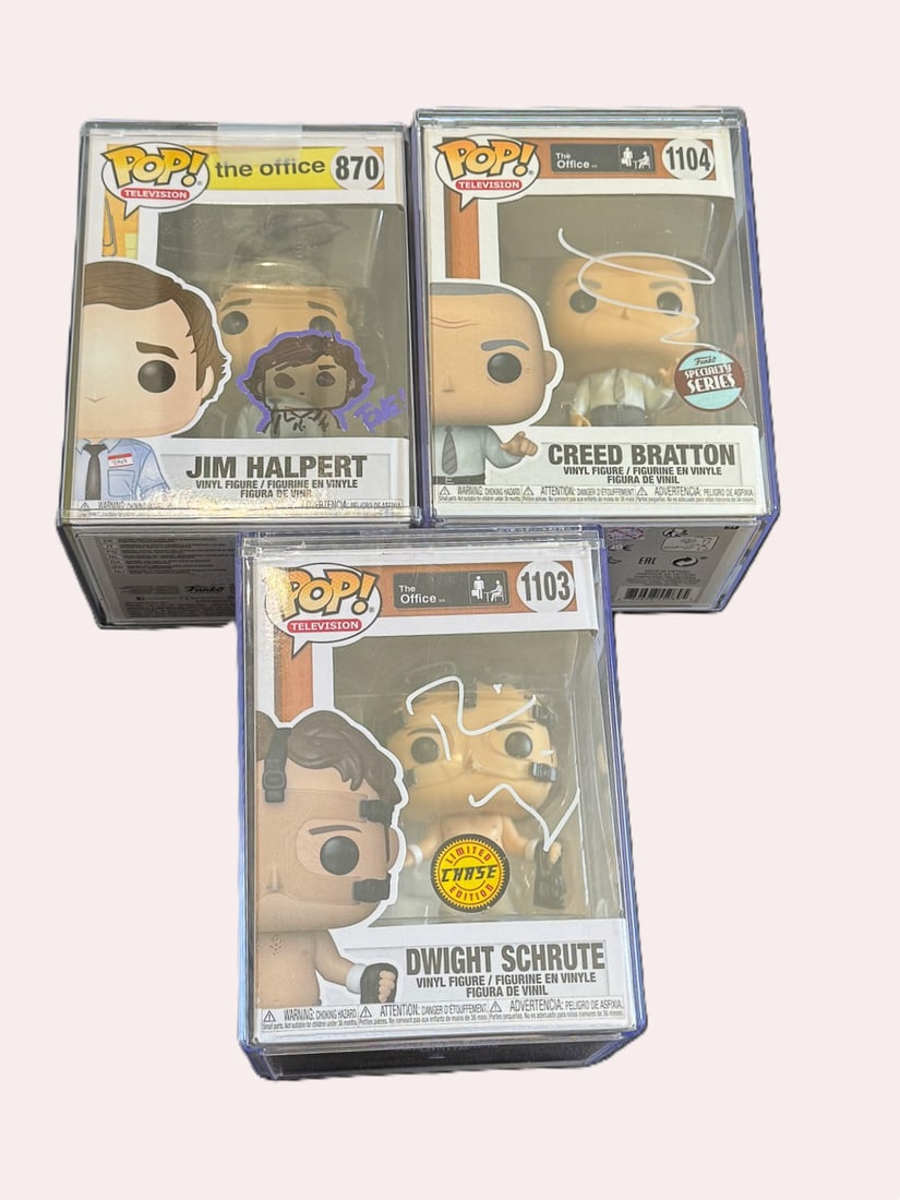 3 SIGNED MIB FUNKO POP FIGURES (1 of 10)