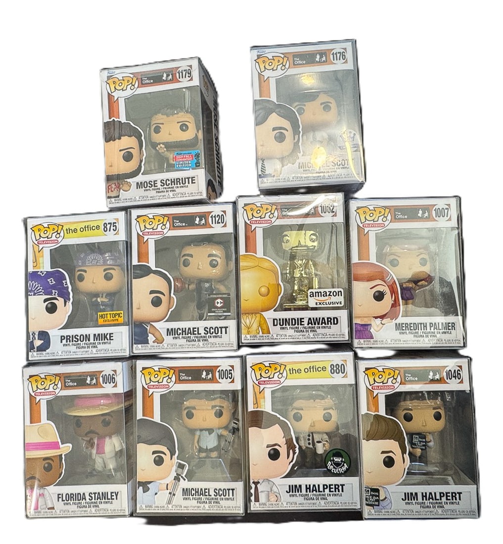 10 MIB FUNKO POP "THE OFFICE" FIGURES (1 of 7)