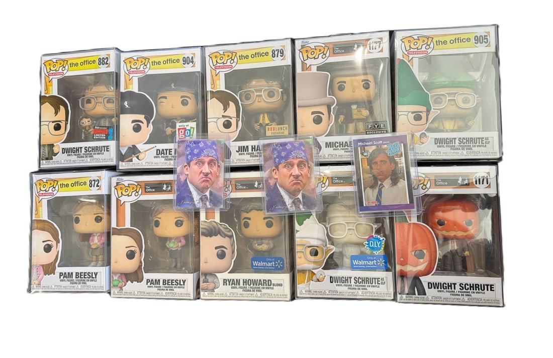 10 MIB FUNKO POP "THE OFFICE" FIGURES (1 of 6)